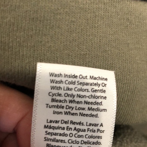 NEW Time and Tru sweatshirt Women's XL 16-18 camouflage abstract cozy shirt NWOT - Picture 7 of 11